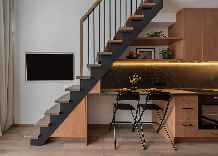 Modern Loft With Free Parking Apartament